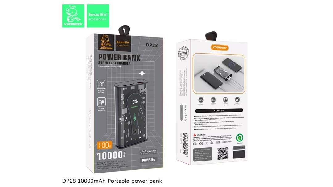 vdenmenv 10000mah power bank