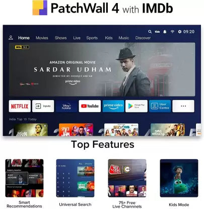 Redmi 108 cm (43 inches) 4K Ultra HD Android Smart LED TV