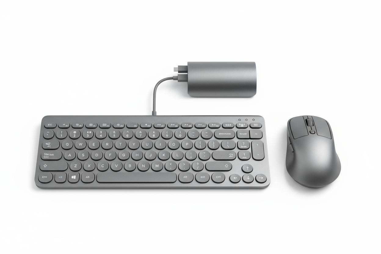 keyboard and mouse