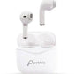 Pebble PTWE06 WHITE WIRELESS EARPHONES Bluetooth Headset (White, In the Ear)