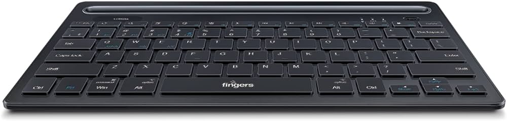 FINGERS Lil’Clicks Bluetooth Wireless Mini Keyboard