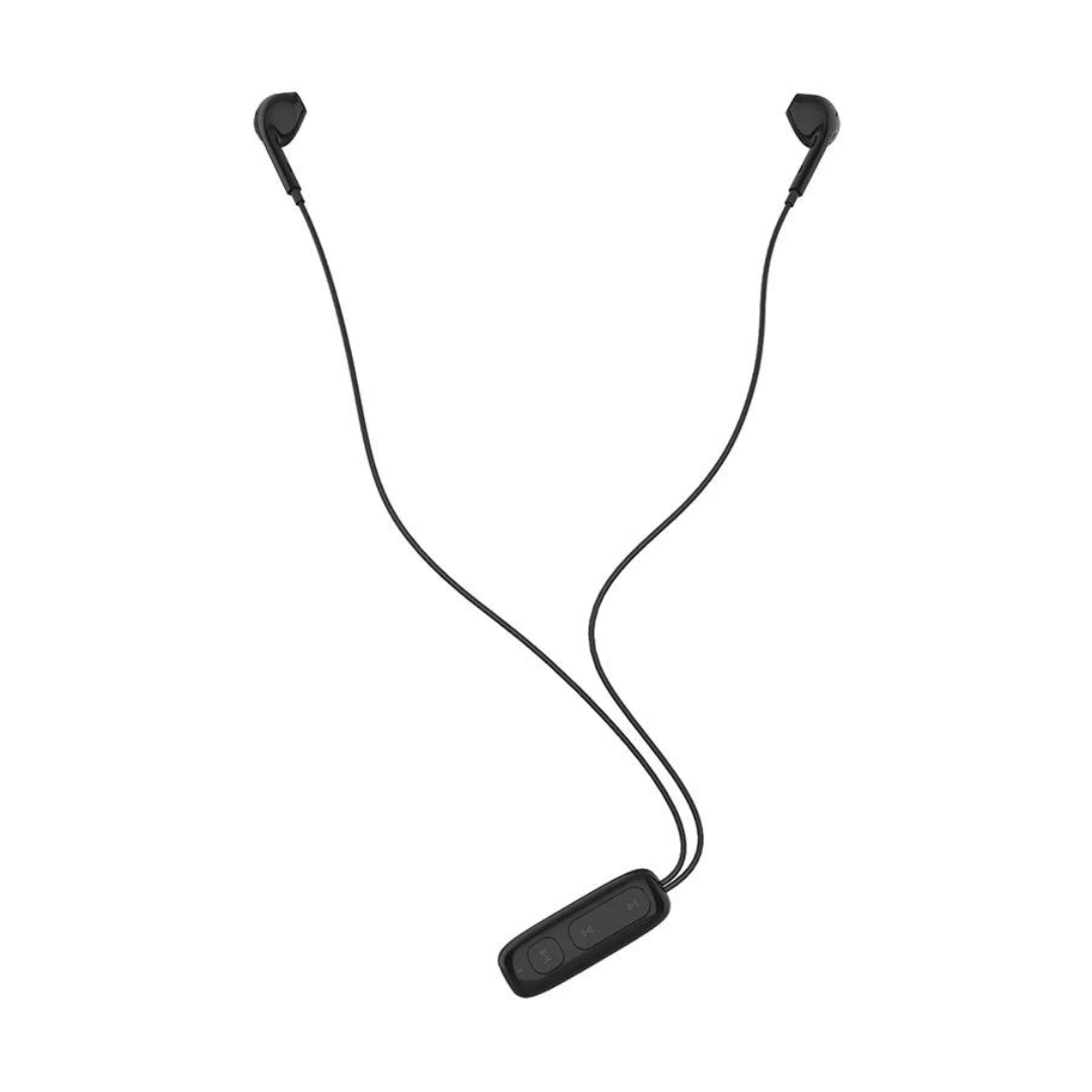 ELECTROPRIME Compatiable for WIWU EB313 Strong Magnetic Adsorption Bluetooth Sports Earphone(Black)