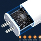 Wellmist PD Fast Charger,20W Fast Charger,with C-C Cable. WM10