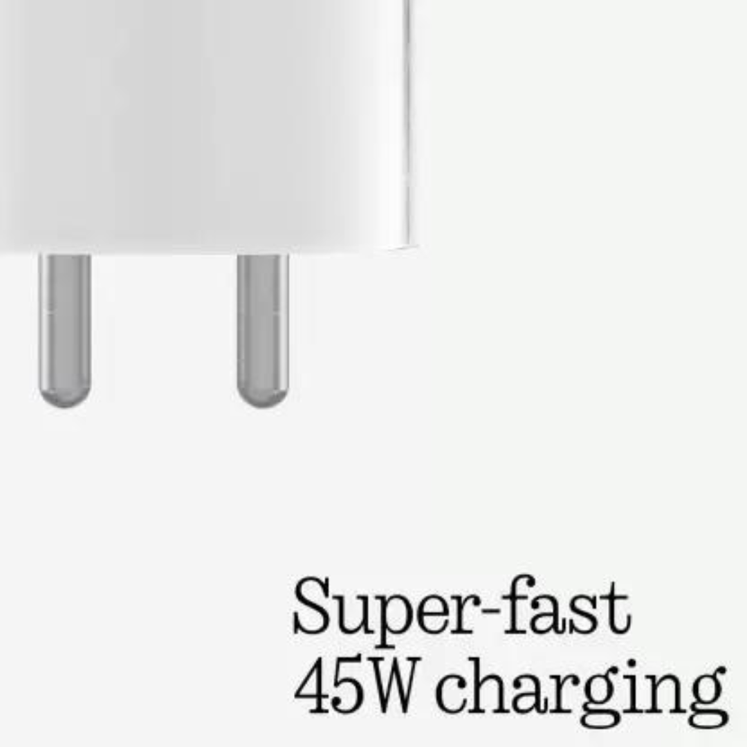 Wellmist 45 Fast Charger, Super Fast Charger, 45W PPC PD Supervooc.