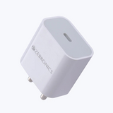 Zebronics MA104B Type C Charger, 20W max, for iPhone | Android Smartphones