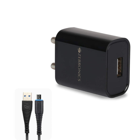 Zebronics Usb charger With Micro Usb Cable