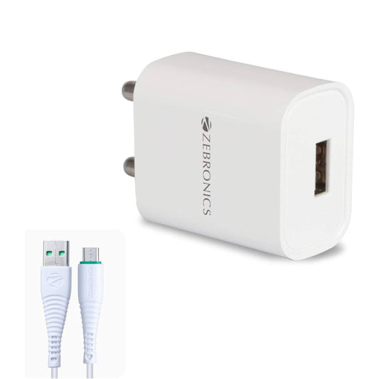 Zebronics Usb charger With Micro Usb Cable