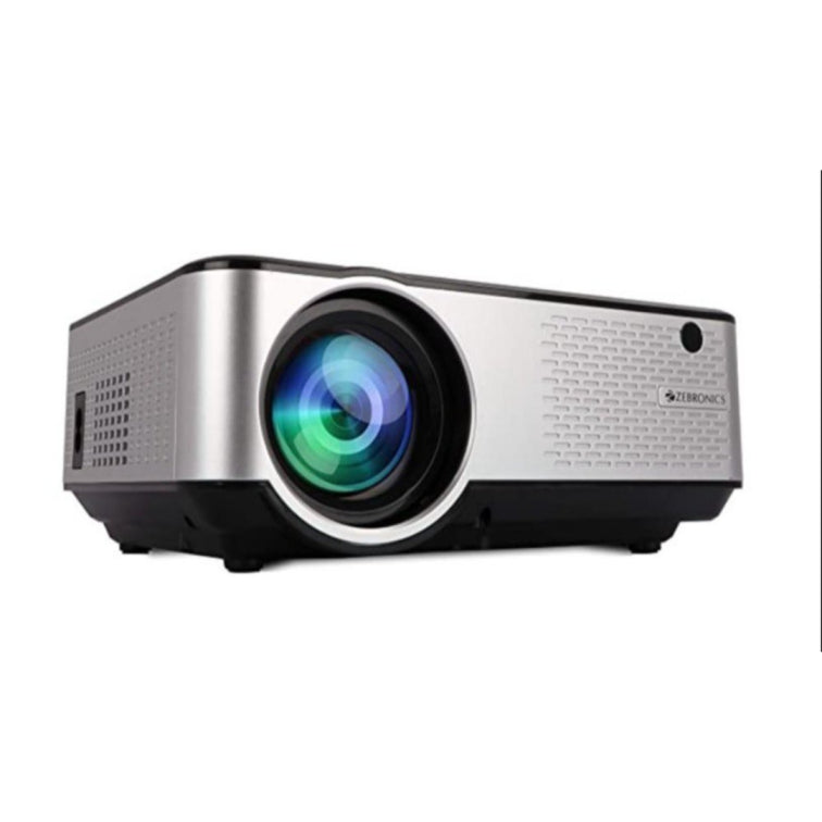 ZEBRONICS ZEB-LP2800HD (2800 lm) 720p HD||Built-in-Speaker Projector  (Black)
