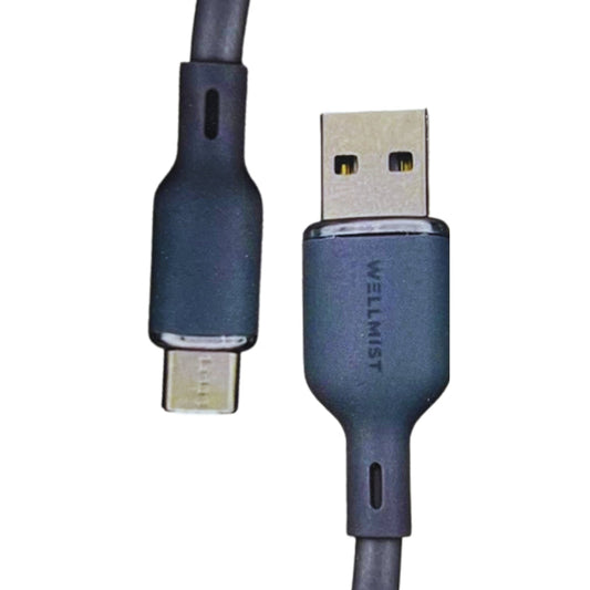 Wellmist Type-c Data Cable, Output 24W Fasrt Charger Cable (WM30)