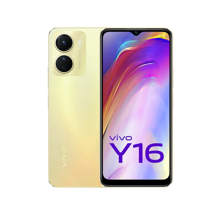 vivo Y16 (Drizzling Gold, 128 GB)  (4 GB RAM)