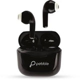 Pebble PTWE06 WHITE WIRELESS EARPHONES Bluetooth Headset (White, In the Ear)