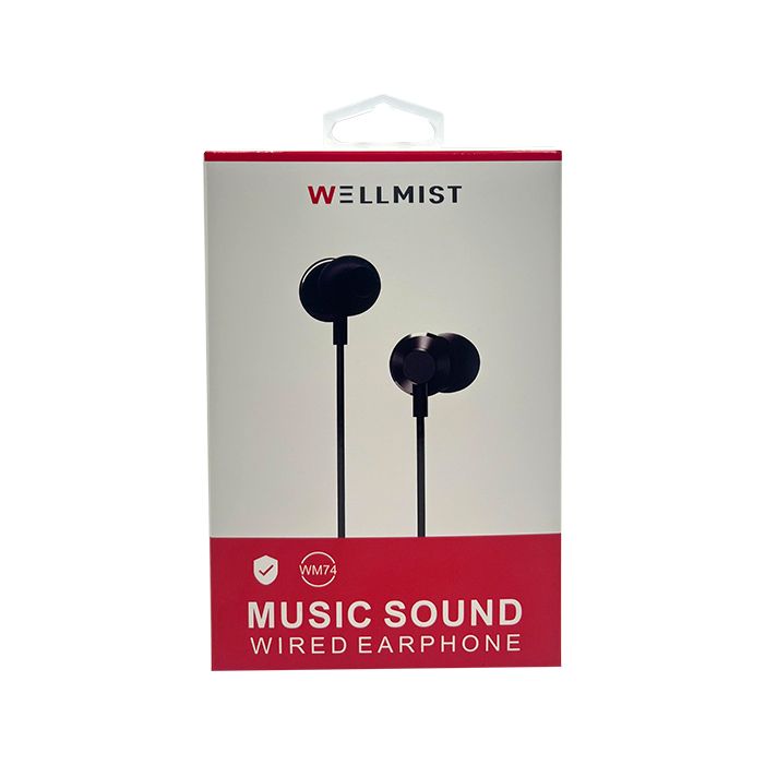 Wellmist Wired Earphone/Extra Bass Earphone