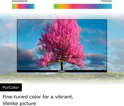 Foxsky 80 cm (32 inches) HD Ready Smart LED TV