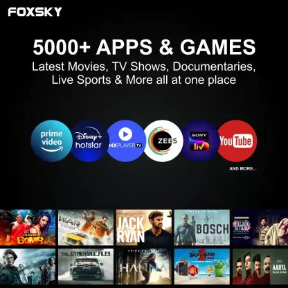 Foxsky 80 cm (32 inches) HD Ready Smart LED TV