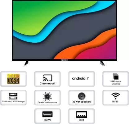 Foxsky 80 cm (32 inches) HD Ready Smart LED TV