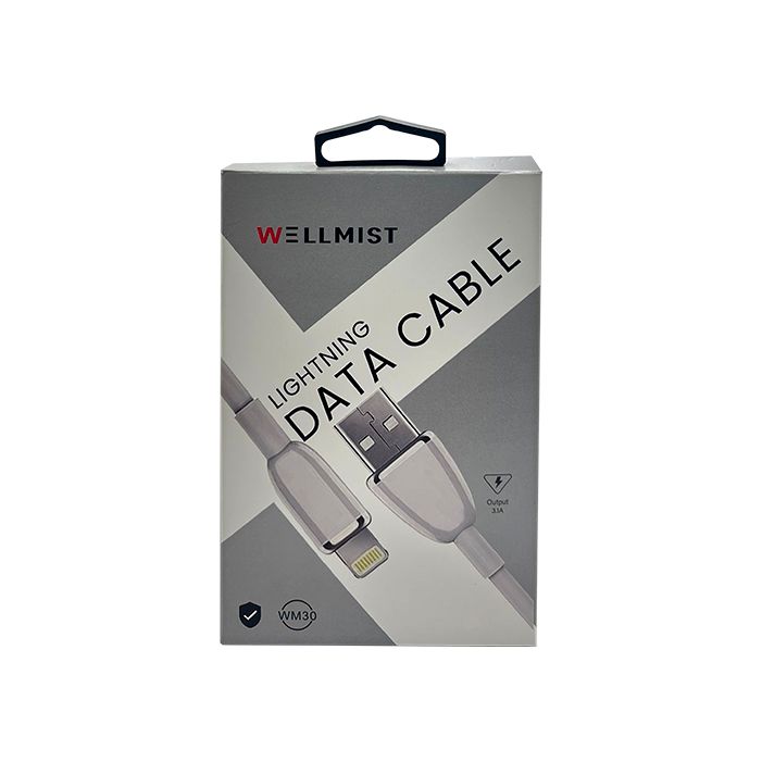 Wellmist Lightning Data Cable, Output 3.1 A (WM30)