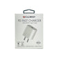 Wellmist PD Fast Charger,20W Fast Charger,with C-C Cable. WM10
