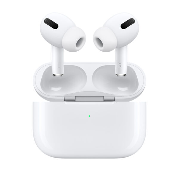 Apple MLWK3HN/A Airpods Pro with Magsafe Charging Case, IPX4 Water and Sweat Resistant, Active Noise Cancellation, White