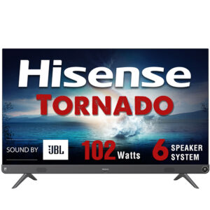 Hisense 126 cm (50 inch) 2Yr Warranty 4K Ultra HD Smart Certified Android LED TV 50A73F (Black) with 102W JBL Speakers, Dolby Vision and Atmos