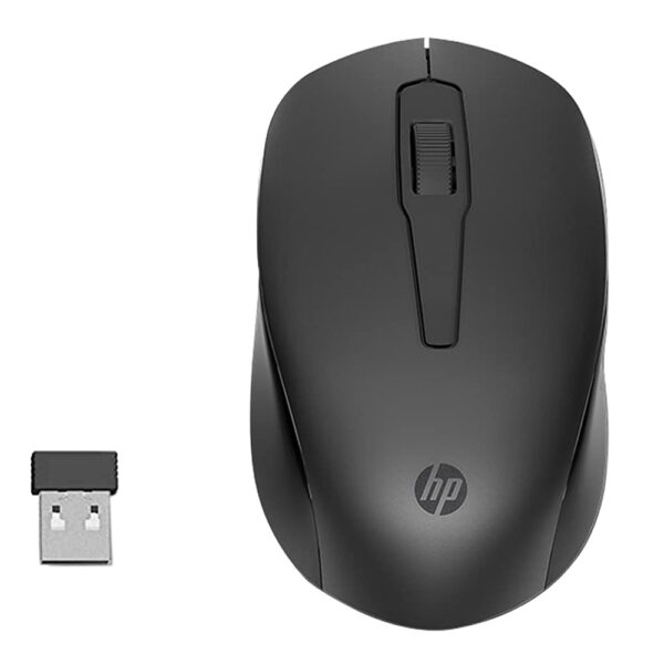 HP 150 Optical Wireless Mouse (1600 DPI Resolution, 2S9L1AA, Black)
