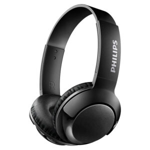 Philips SHB3075 Bass+ Wireless Headphone with Mic, Black