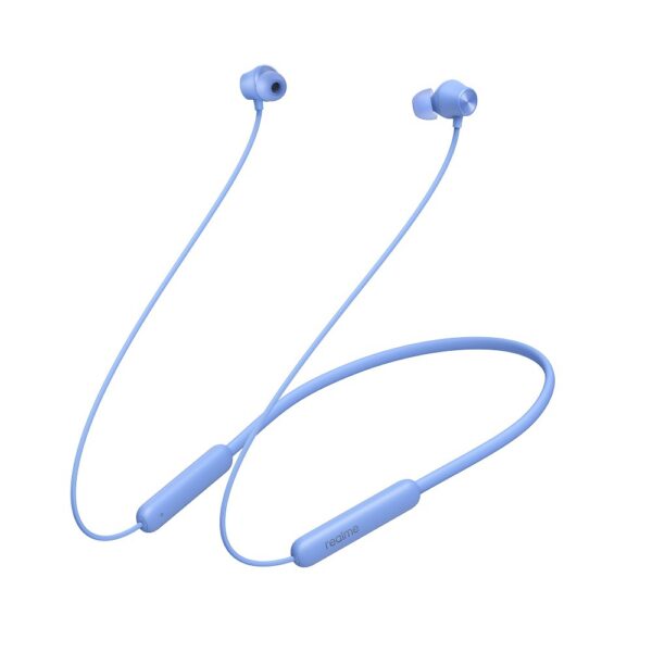 Realme Buds Neo 2 Wireless BT Neckband Earphone with Environment Noise Reduction, 17 hrs playtime, IPX4 Sweat and Water Resistant, Magnetic Instant Connection, Blue