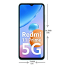 Redmi 11 Prime 5G 128 GB, 6 GB RAM, Meadow Green Mobile Phone