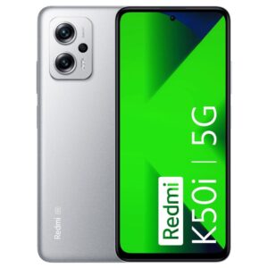 Redmi K50i 5G 256 GB, 8 GB RAM, Quick Silver, Mobile Phone