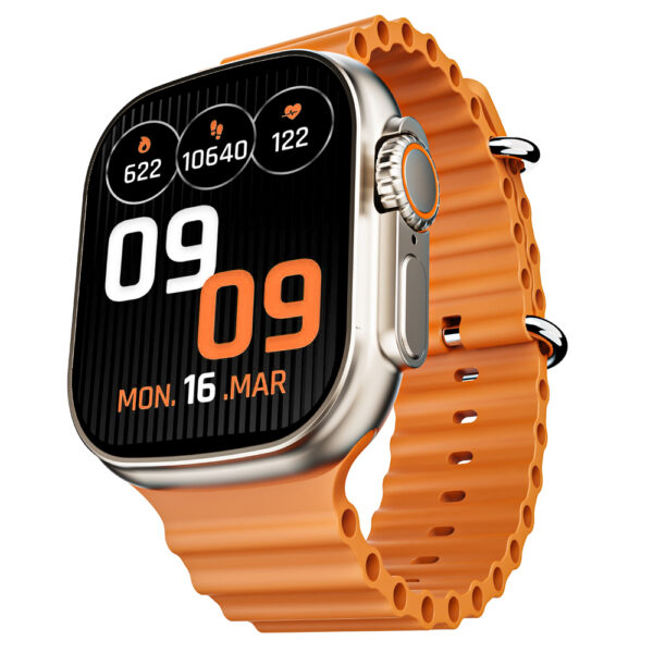 boAt Wave Elevate Smartwatch Royal Orange
