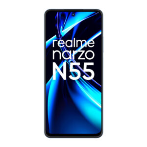 Realme Narzo N55 128 GB, 6 GB RAM, Prime Blue, Mobile Phone